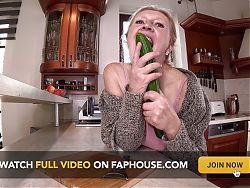 Kitchen Fun with a Cucumber