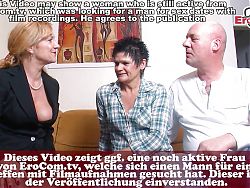 German husband is spoiled by his wife and strange wife